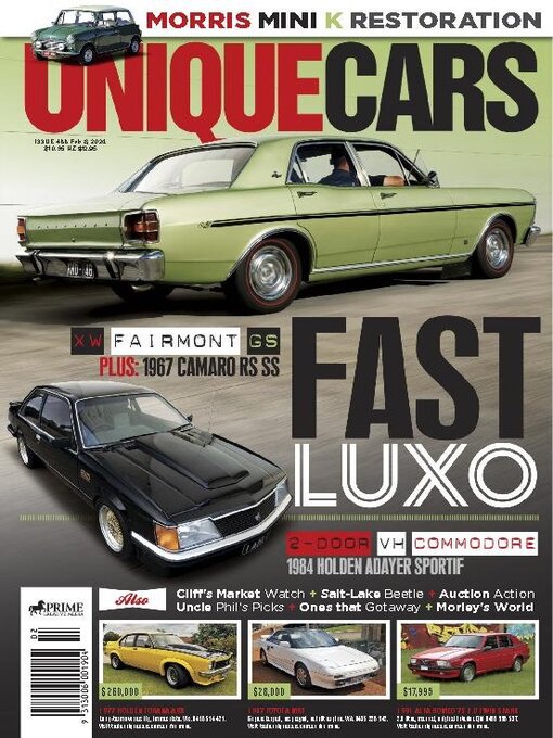 Title details for Unique Cars Australia by Prime Creative Media Pty Ltd - Available